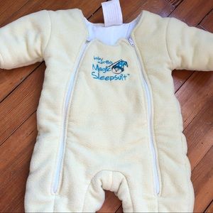 Baby Merlin’s magic sleepsuit - fleece
